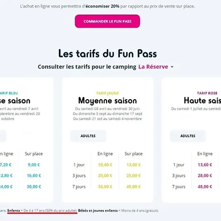 Sevservices A La Reserve * Gastes